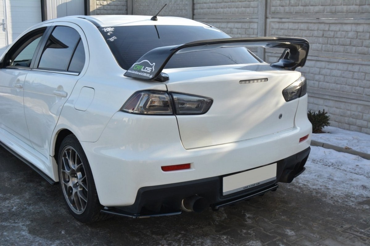 Best Evo X Tuner In California 13 Mitsubishi Lancer Evo X predĺženie krídla Tuningin.sk